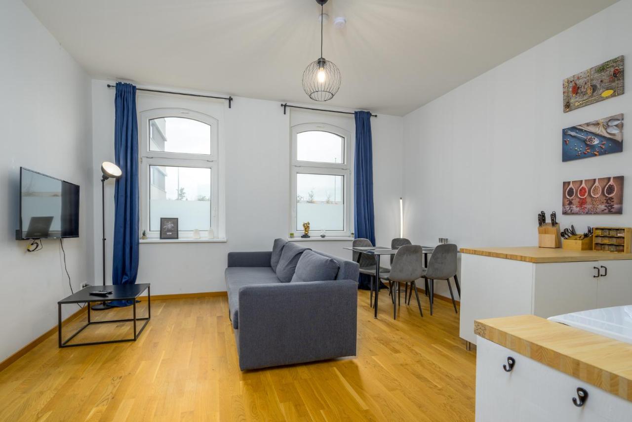 Arbio I Retro Apart Near Leipzig Hauptbahnhof Zewnętrze zdjęcie