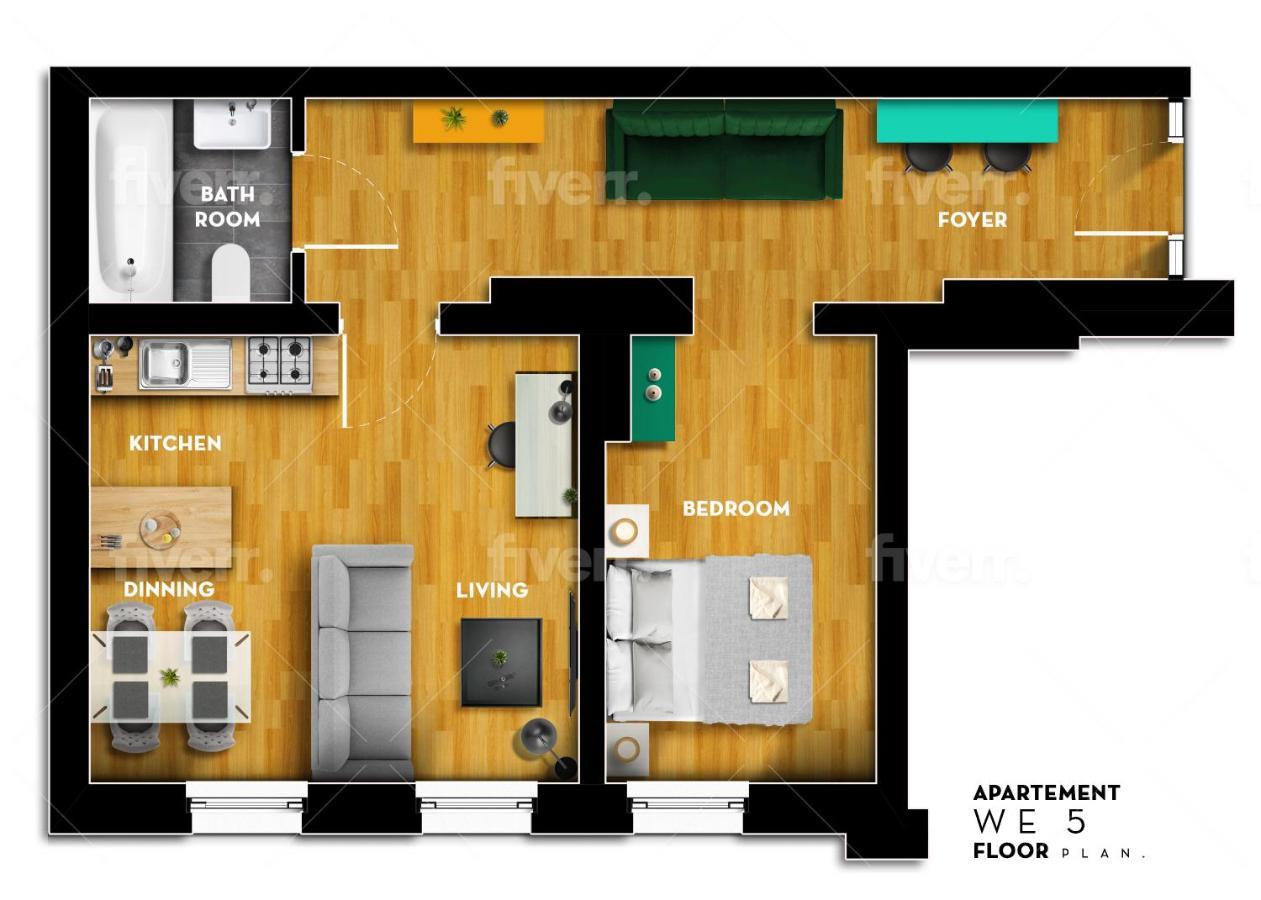Arbio I Retro Apart Near Leipzig Hauptbahnhof Zewnętrze zdjęcie